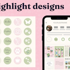 Bookstagram template Instagram for canva | Editable bookstagram post template | Book Lover Social Media Post | Bookish Instagram image 11