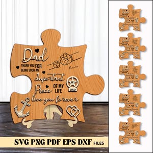 Decoración personalizada de manos de papá e hijo SVG, signo de manos familiares svg, regalo para papá, regalos del día del padre svg, archivos svg Glowforge, archivos cortados con láser