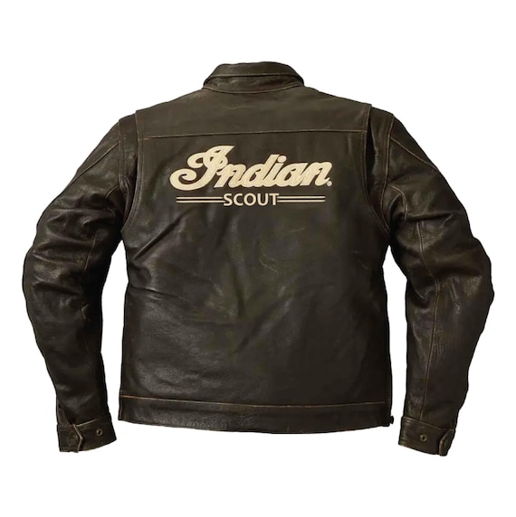 SCOUT ヴィンテージレザージャケット インディアンモーターサイクルスカウトボバーレザージャケット