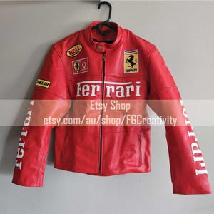 Red ferrari jacket - Etsy 日本