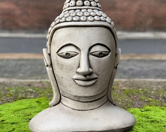 ブルー禅ガーデンターコイズ仏像彫刻、鋳石屋外装飾 - Etsy 日本
