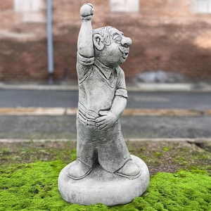 Statue de joueur de cricket sportif sculpture figurine de cricket cadeau statue de batteur de cricket athlète décoration fan de cricket ornement cadeau père