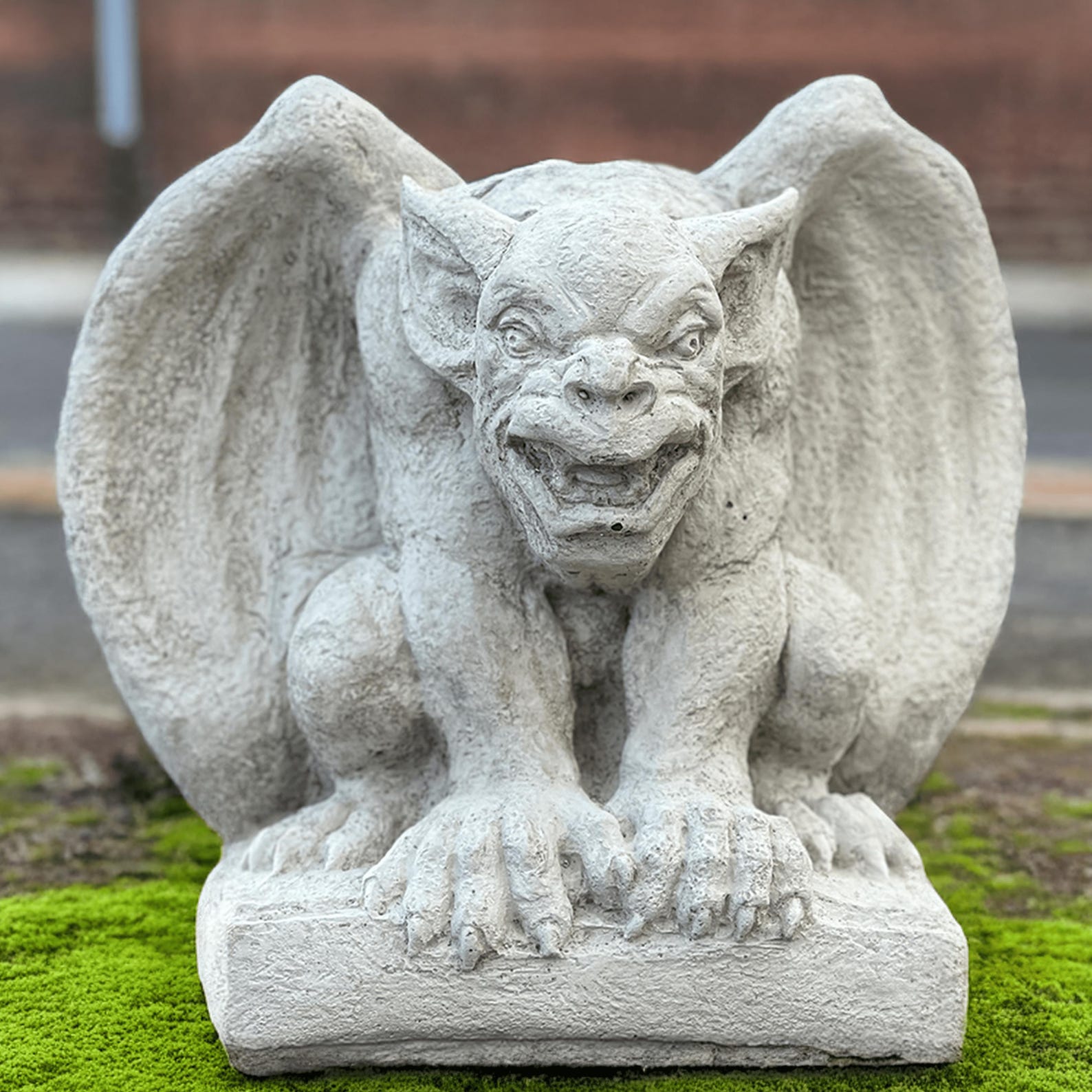 Large Gargoyle Statue Concrete Home Demon Sculpture Stone Guardian ...