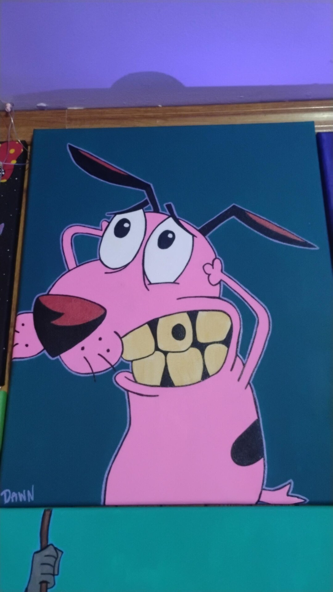 Courage the Cowardly Dog - Etsy