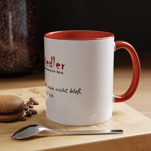 Kaffeetasse - Geschichten schreibt man nicht bloß, man erlebt sie. - Zweisiedler