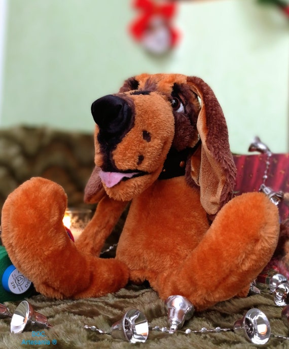 PelucheDOC.DOGS.Peluche.Doc.Artesania.StuffedAnimals.PlushToy.StuffedDog.TeddyDog.HandmadeStuffedAnimal.StuffedDog.PelucheArtesanal.Perro