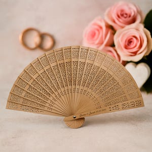 Personalisierte Sandelholz Fächer, Hochzeit Gastgeschenke, Hochzeit Gastgeschenke, Hochzeit Dekorationen, Hochzeit Dekorationen