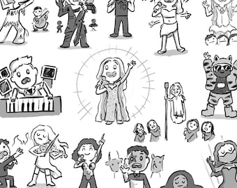 Eurovision 2026 Signed Print A4