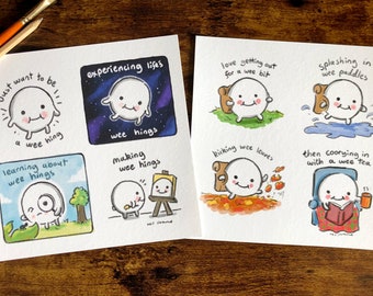 Wee Hings Limited Signed Print Set