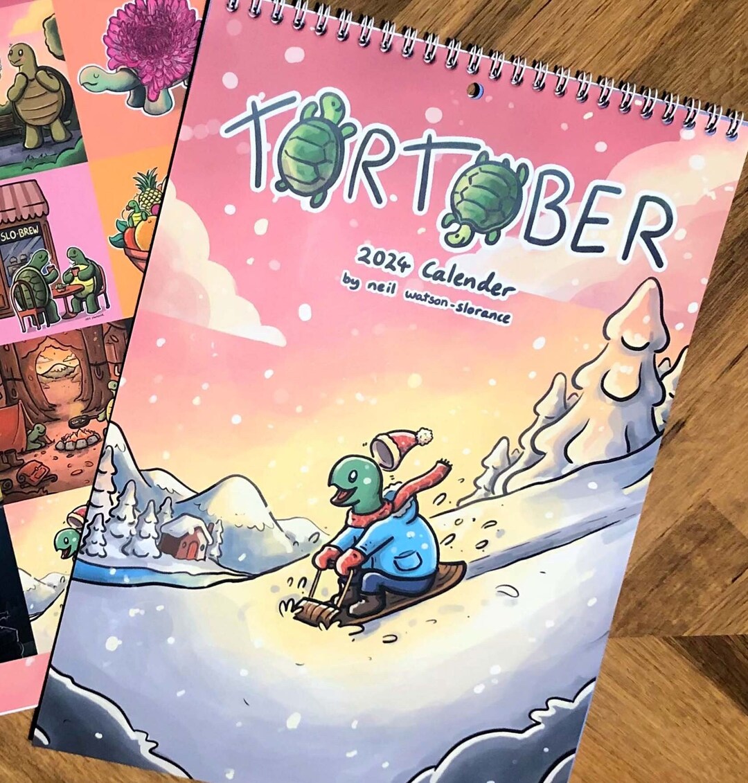 Tortober 2024 Tortoise Wall Calendar by Neil Slorance A4 Etsy UK Tortober 2024 Tortoise Wall Calendar by Neil Slorance A4 Etsy UK