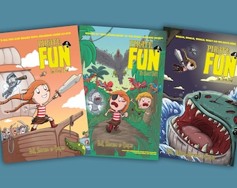Pirate Fun: Three Issue Bundle!