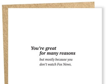 Many Reasons Card