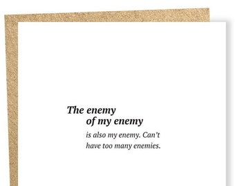 Enemy Card