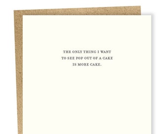 More Cake Card