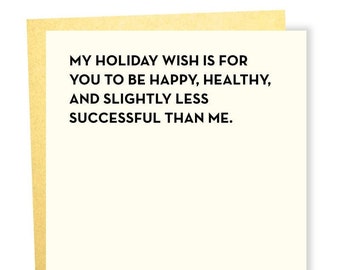 Holiday Wish Card