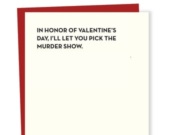 Murder Show Card
