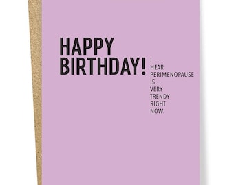 Perimenopause Karte