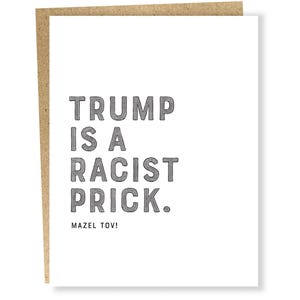 Carte "atout/raciste"