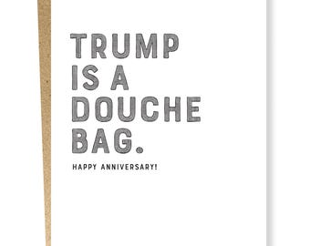 トランプ/ドゥーシュバッグカード