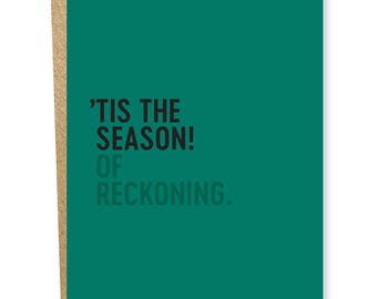 Reckoning Card