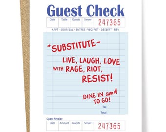 Substitute Card