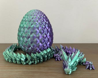 3D Printed Dragon Figurine – Fantasy Decor for Gamers