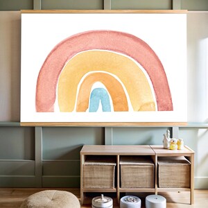 Mid Century Tapestry, Modern Panoramic Print,Modern Horizontal Wall Art Print,Abstract Art,Geometric Wall Art,Boho Wall Decor,Large Wall Art