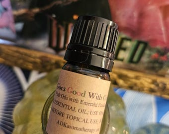 Pink Goes Good With Green Essential Oil Blend. Pink and floral oils with fresh green scents. 5 ML