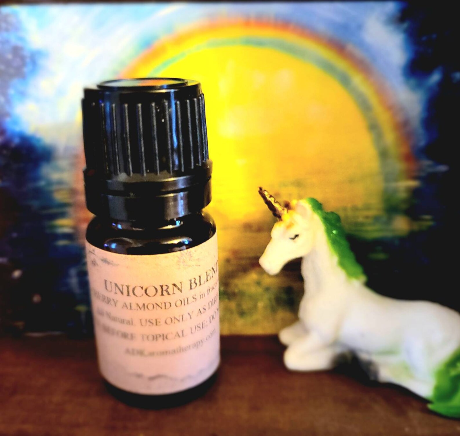 Unicorn Essential Oil Blend. Cherry Almond Tenacious Synergy. Etsy