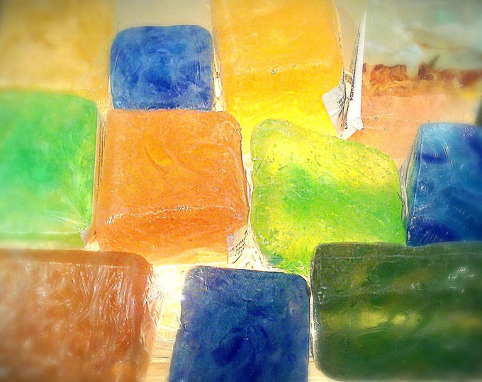 Mystery Crystal Gem Soap. 1 Surprise Handcrafted Soap