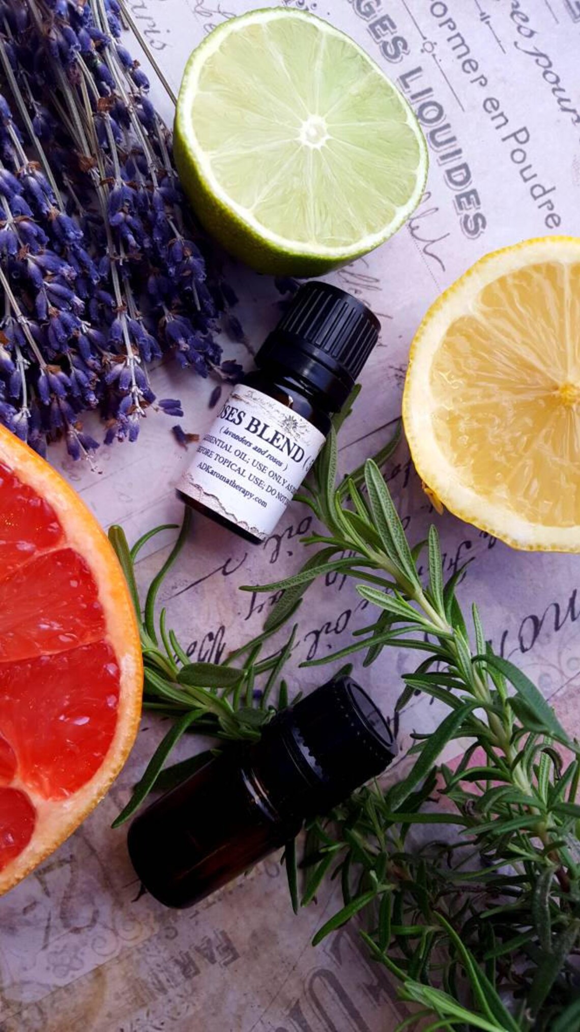 100 Roses Aromatherapy Blend. Lavender Rose Essential Oil. 5 Etsy