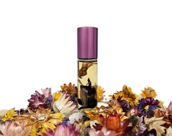 Gabriel Angel Botanical Anointing Oil. Light Camphoraceous Oils with Spring Flowers. 10 ML