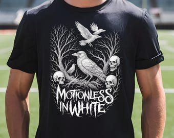 Motionless In White T-Shirt, Another Life, Motionless In White Merch, Unisex Metal Tee, Gift for Metalheads, Premium Music Apparel, Unisex