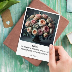 Afdrukbare wenskaart voor vrouwen - inspirerende quotekaart | Positieve bevestigingskaart | Verjaardagskaart voor haar | Fijne Vrouwendag