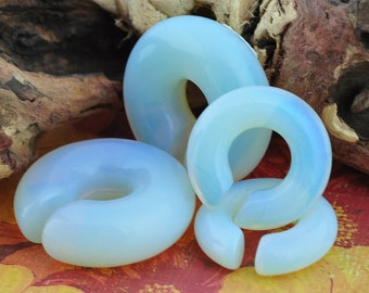 Teal Super Hoops Ear Weights 2g 0g 00g 12 716 916 58 6mm 8mm 10mm 11mm 12mm 14mm 16mm and over PAIR