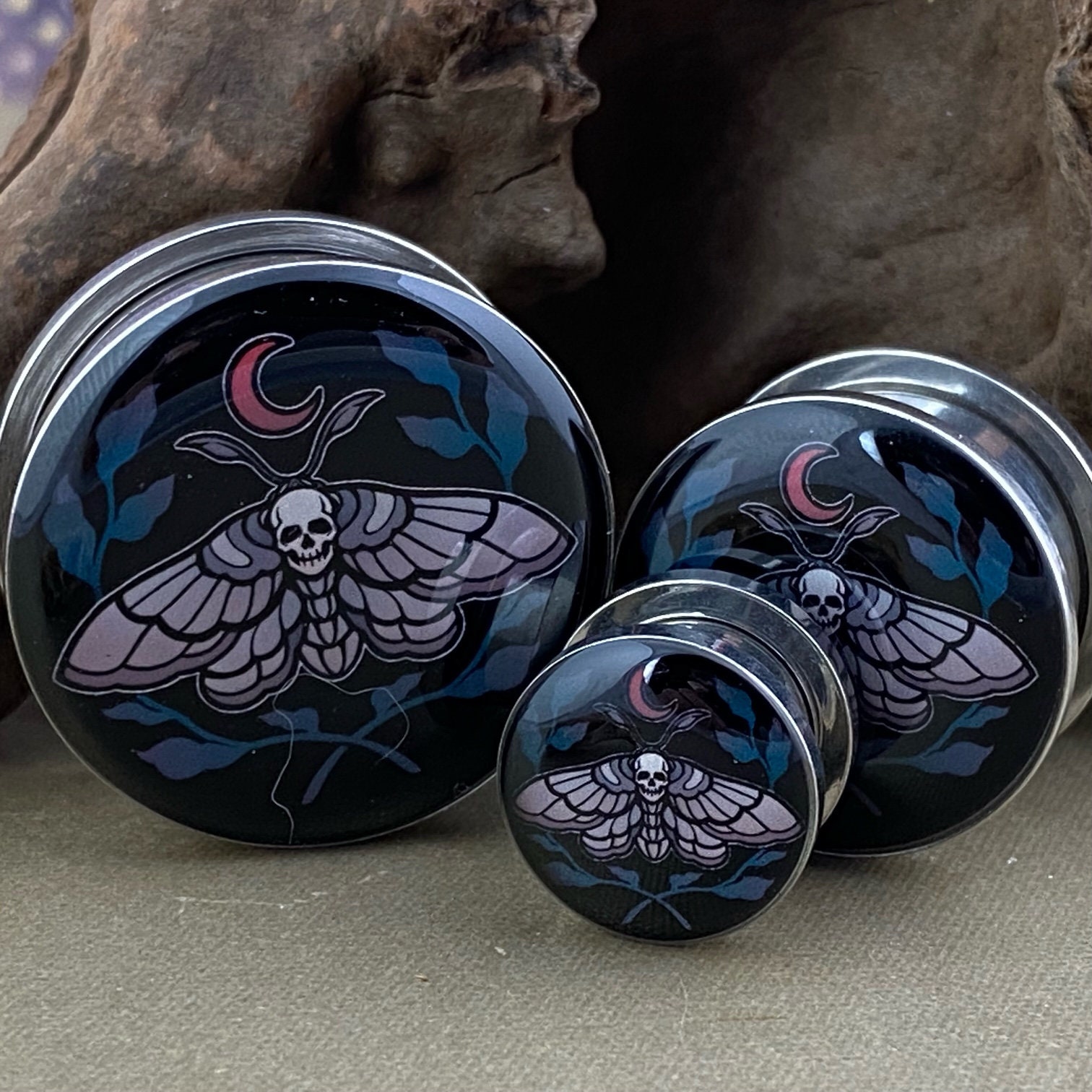 Death Metal Plugs Etsy