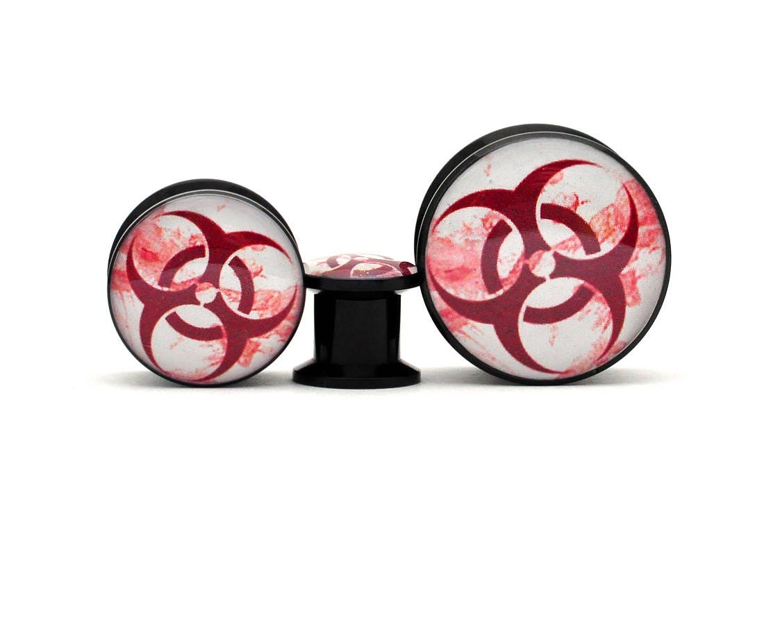 Spiral Ear Gauges - Acrylic Plugs & Tunnels, 8 Pairs