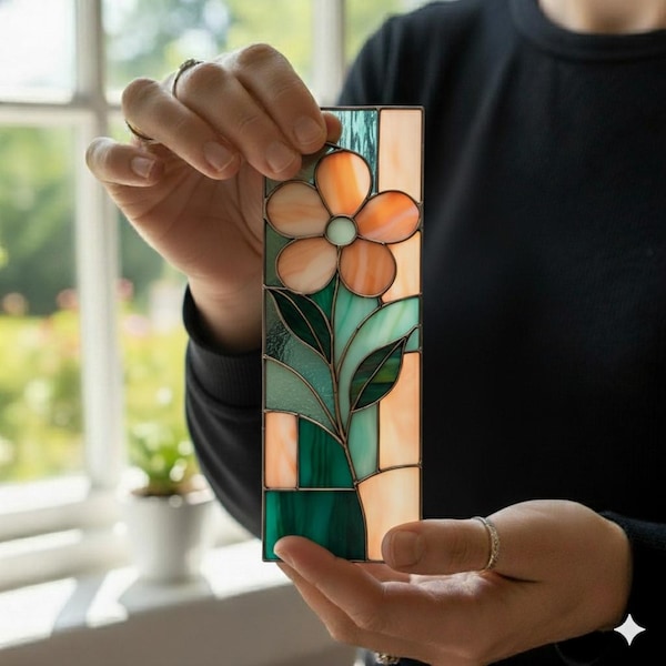Floral Panel Stained Glass Patterns – Digital Download
