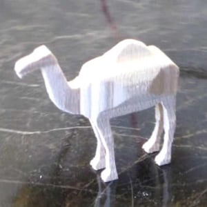 Patrón compuesto de sierra de calar Camel 3D