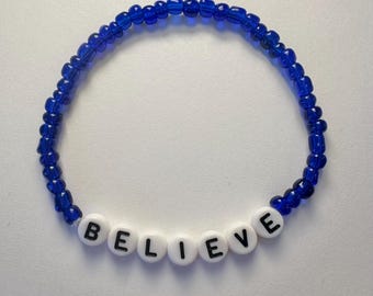 Pulseira de contas Believe