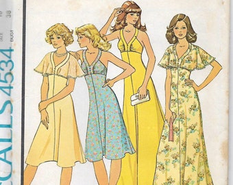 Pattern Girls Toddler Calf Length Dress Full Gathered Skirt,Back Zipper;Capelet Purse UNCUT FF Simplicity 4448 Dated 2005 Sizes AA 3 4 5 6
