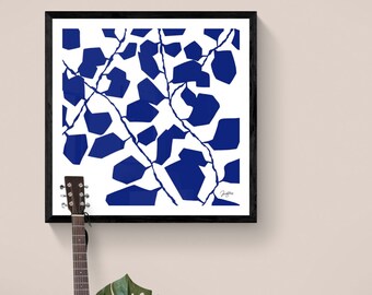Large Wall Art, Mid-century Art, Large Canvas, Trish Sierer, Prints, Wall Mural