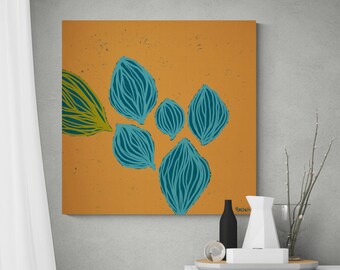 Large Wall Art, Mid-century Art, Large Canvas, Trish Sierer, Prints, Wall Mural