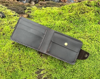 Leather Bifold Wallet Pattern PDF – With Coin Pocket (Digital Download)
