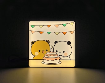 Bubu Dudu Celebration LED Lamp / Lightbox