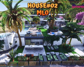 Fivem |Designer house | MLO |High Quality | Mod | Optimized