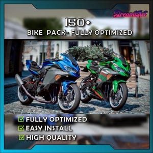FiveM l 150+ Bike Pack | Optimized | Mod | High Quality |
