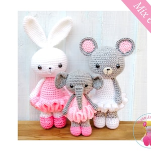 Prima Ballerina, Amigurumi Crochet Pattern