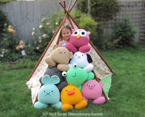 large animal pillows