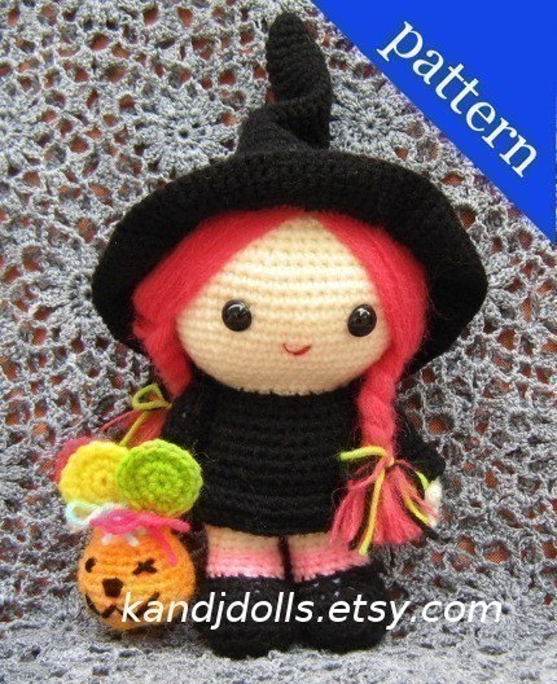 Jazzy the Good Witch, Amigurumi Crochet Pattern image 2
